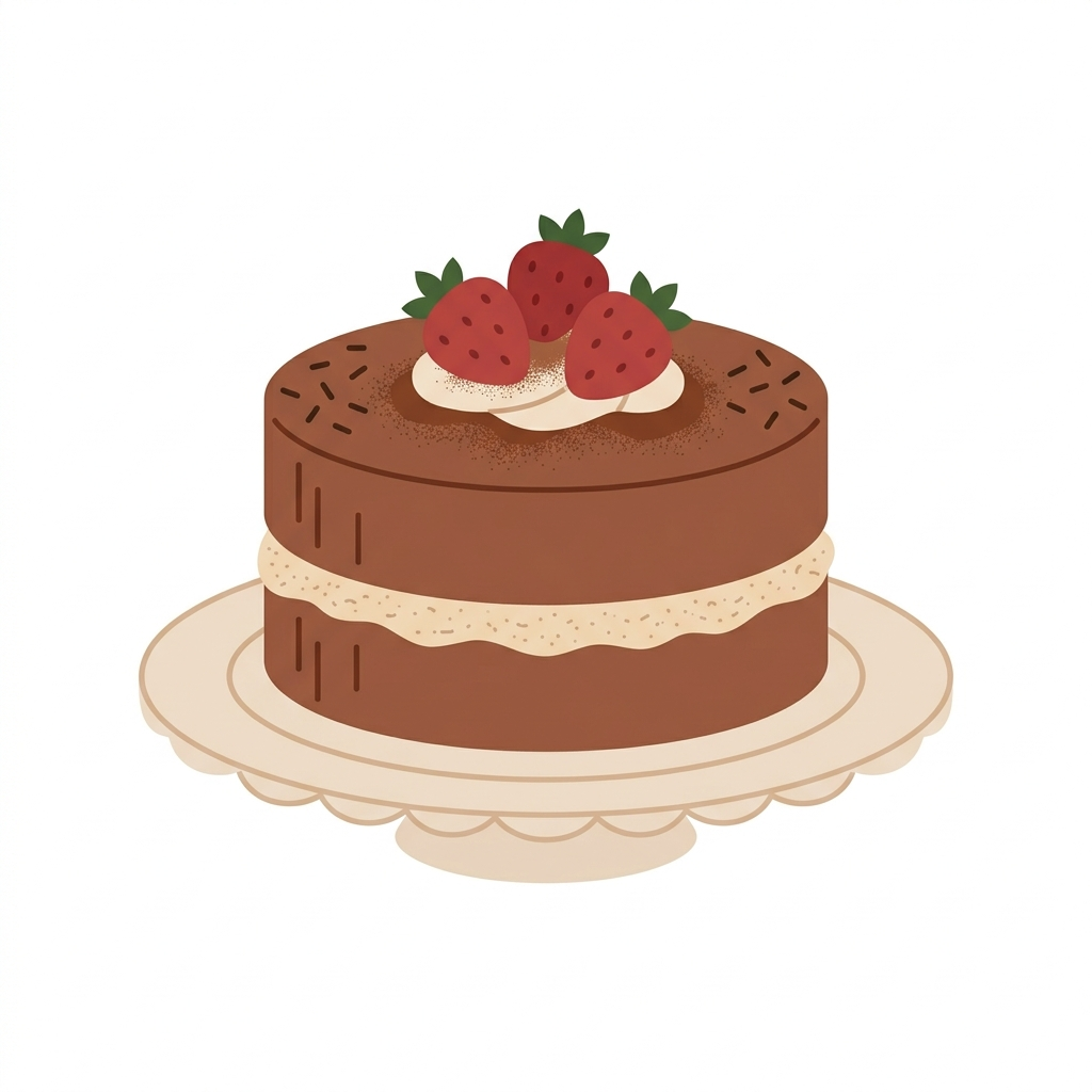 Cake Illustration